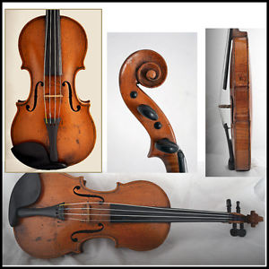 A master violin by François Breton - ca. 1830 - Certified violin