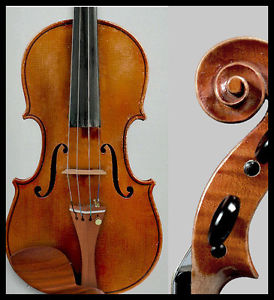 Beautiful old French violin Léon Mougenot - Certificate - great sound