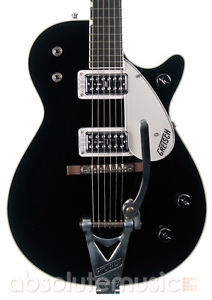 Gretsch G6128T-TVP Power Jet Chitarra Chitarra Elettrica, Nero (usato)