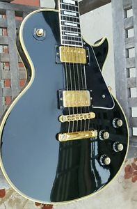 1976 Gibson Les Paul Custom Black Beauty Custon Shop excellent condition
