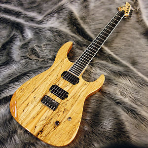Caparison: Dellinger II FX-SMM Spalted Maple/Mahogany Natural USED