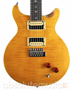 PRS SE Santana Electric Guitar 2017 Model, Santana Yellow (NEW)