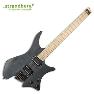 Strandberg Boden OS6 Black Maple *Headless *Refurbished *Worldwide FAST S/H