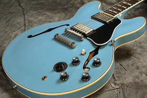 Gibson Memphis 2016 Special Run 1964 ES-345TDC VOS Frost Blue Electric Guitar