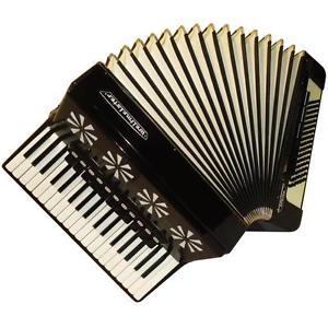 Perfect Weltmeister Stella 96 Bass, 16 Registers, German Keyboard Accordion, 691