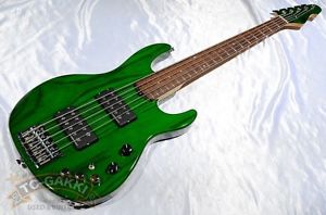 ESP AP-SL5 2013 Green Electric Bass Free Shipping
