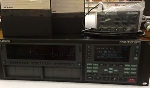 ALESIS HD24 24 TRACK 48 kHz HARD DISK RECORDER USED with REMOTE & 2 DRIVES