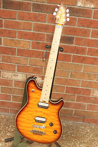 EVH Wolfgang Special 6 String Electric Guitar Flat Top Quilted Maple Top