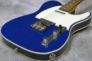 Fender Japan Classic 60s Telecaster Custom Trans Blue F/S From Japan #