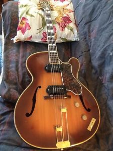 Epiphone Zephyr Deluxe Regent Guitar (1952), Plus Hardshell Case