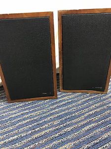 Audiomaster LS3/5A Monitor Loud Speakers Pair Works Great