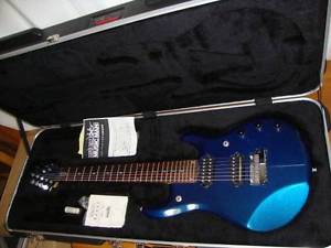 Musicman JP7 John Petrucci 7 Strings E-Guitar Free Shipping PBL/RMW/TPZ Blue