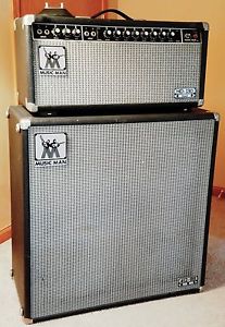 Vintage Music Man HD-130 Reverb Guitar Amplifier plus Music Man 412GS Cabinet