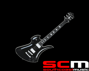 RRP $1400 BC RICH MOCKINGBIRD SPECIAL ONYX ROCKFIELD PICKUPS ELECTRIC GUITAR