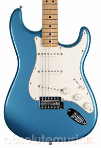 Fender Standard Stratocaster Electric Guitar, Lake Placid Blue (Pre-Owned)