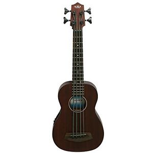 Kala KA-UBASS-RUMBL-FS Mahogany Rumbler U-Bass with Gig Bag - Natural