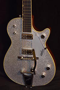 Gretsch G6129T-59 Vintage Select Edition '59 Duo Jet - Silver Sparkle