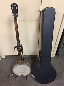 Vintage circa 1964 Vega SS-5 Folklore Longneck Banjo WHSC Original Vegalon