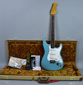 Fender Stratocaster Eric Johnson Tropical Turquoise Electric Guitar wOHSC USA