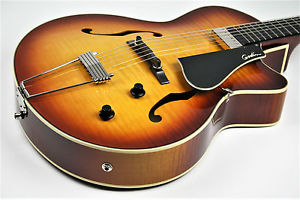 Godin 5th Avenue Jazz Flame W/TricCase Free Shipping