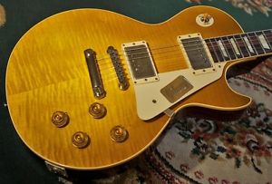 Gibson Custom Shop Standard Historic 1959 Les Paul Reissue VOS Lemon, j201035