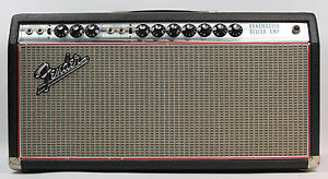 Vintage 1969 Fender Bandmaster Reverb Head Drip Edge Silverface