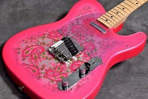 Fender Japan Exclusive Classic 69 Telecaster Red Paisley MIJ Guitar NEW #g1408