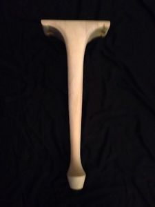 Set of 4) Queene Anne Table or Furniture Legs         24 x 10 1/4