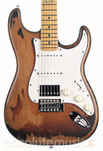 ESP LTD GL-256 George Lynch Firmado Guitarra Eléctrica,De edad Sunburst