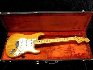 Fender USA 1974 Stratocaster Natural / M Used w / Hard case FREE SHIPPING