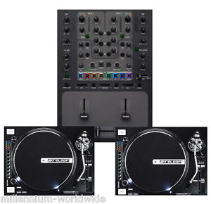 2 RELOOP RP8000 USB DIR. DRIVE TURNTABLES w RANE TTM57MKII DJ MIXER Auth. Dealer