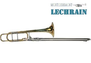 trombone, with quarter valve, with case and mouthpiece - Karl Glaser