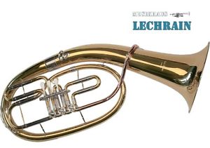 BB Tenor horn, Alto Horn with case and mouthpiece - Karl Glaser