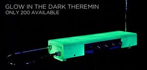 Glow in the Dark Moog Theremin