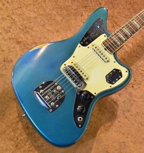 Fender USA Jaguar Lake Placid Blue 1966 Vintage w/ Hard case,arm FreeShipping