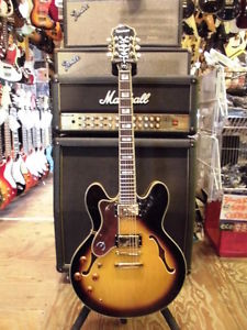 Used Epiphone SHEROTON2 LH VS vintage sunburst used guitar electric Semiako Epip