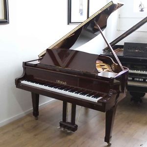 Offenbach DG-1 Mahogany Polyester Baby Grand Piano By Sherwood Phoenix
