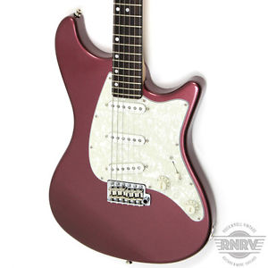 John Page Classic Ashburn SSS Burgundy Mist Metallic Matching Headstock
