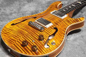 Paul Reed Smith(PRS): Electric Guitar Hollow BodyII 10Top Black Gold USED