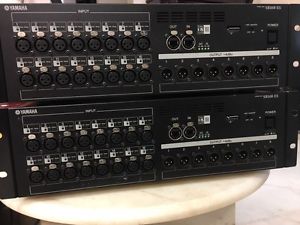 YAMAHA SB168-ES TWO UNITS WITH MY-16EX AND MY16-ES64