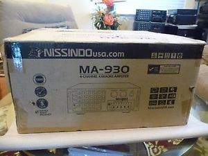 Nissindo MA-930 Stero Karaoke Mixing Amplifier With Remote Control
