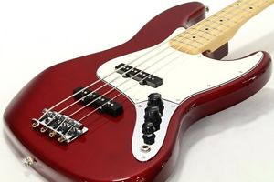 Fender Standard Jazz Bass TINT UG Candy Apple Red Maple Electric Bass Guitar