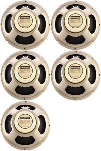 Celestion G12 Neo Creamback Guitar Speaker - 16 Ohms (5-pack) Value Bundle