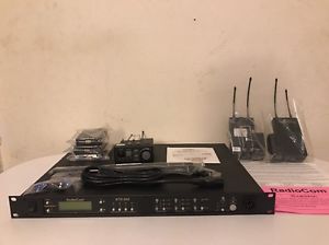 Clear-com Telex C6 Wireless Communication Set (3) TR-800 + BTR-800 Brand new!