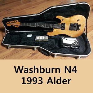 Washburn N4 Alder 1993 w/ Original Hard Case