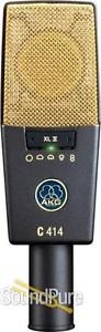 AKG C 414 XLII Multi-pattern Reference Condenser - Demo/Open Box