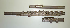 Collectible Artley Nogales  Ariz. 8-0 silver flute for restoration