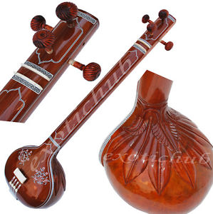 HEMRAJ FEMALE TANPURA WITH FIBER BOX~TUN WOOD~CONCERT QUALITY~TANPURI~TAMBORA