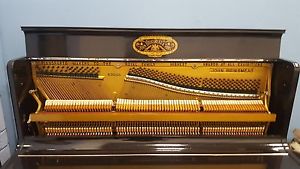Reconditioned, Black, "Brinsmead"  Piano. PLAYING ON YOU TUBE.  CAN DELIVER.