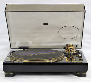 Limited Technics SL-1200 / LTD  Limited Edition 24k Gold Plated DJ Turntable